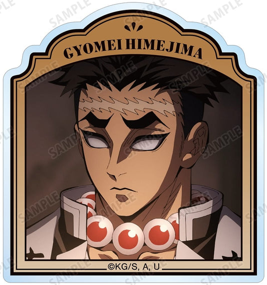 Gyomei Himejima Trading Scene Acrylic Mascot - Demon Slayer: Kimetsu no Yaiba (Approx. 60 x 55 mm, 8mm Acrylic, Pre-owned)