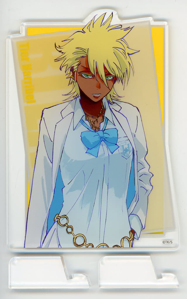 Tier Harribel Acrylic Board - BLEACH WORLD MATCH! THE HIGH SCHOOL WARFARE ROULETTE A-15 Prize (Approx. 100 x 140 mm) - Bandai Namco Experience - Pre-owned