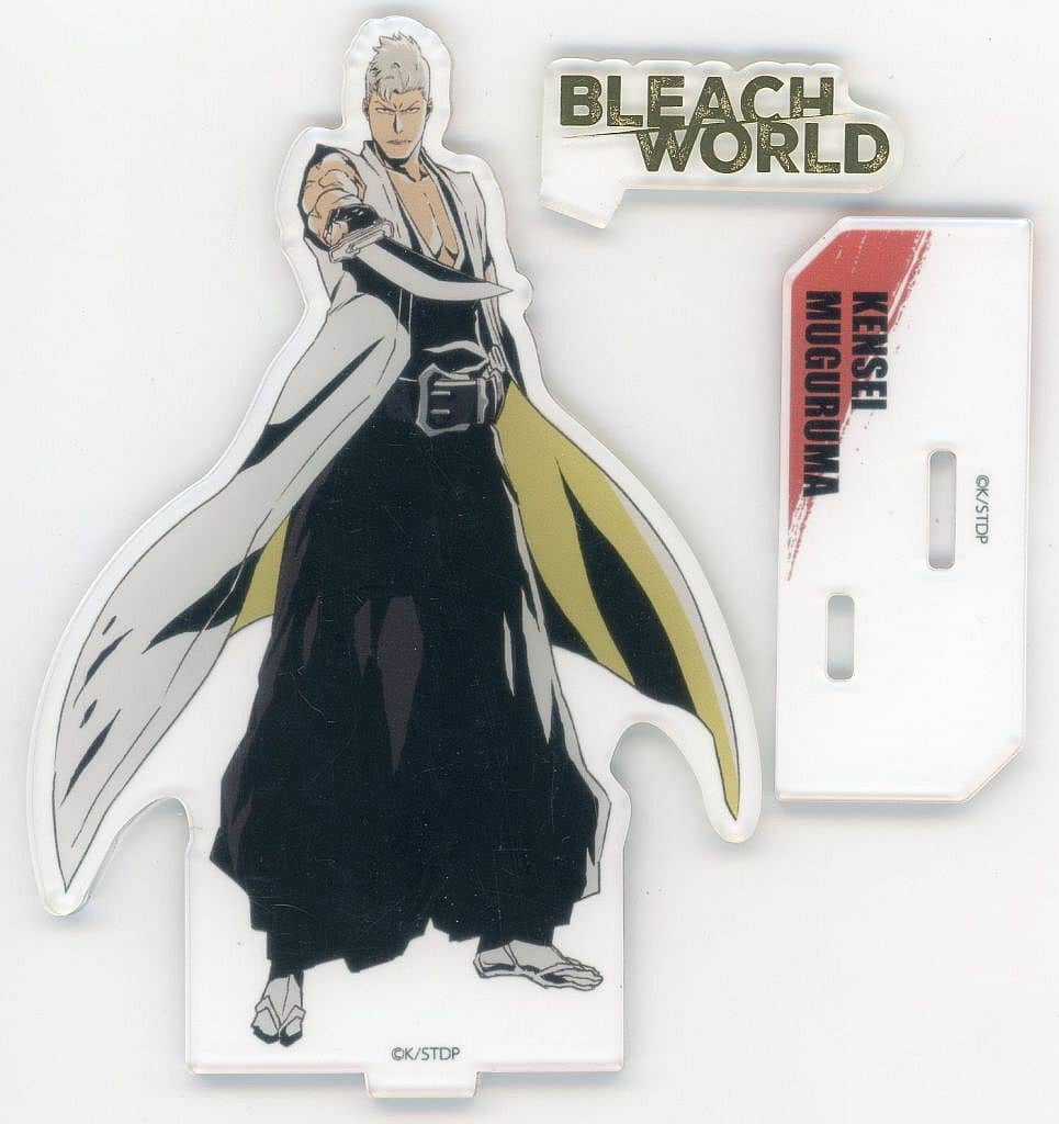 Kensei Muguruma Foil-Stamped Acrylic Stand BLEACH WORLD Ver.