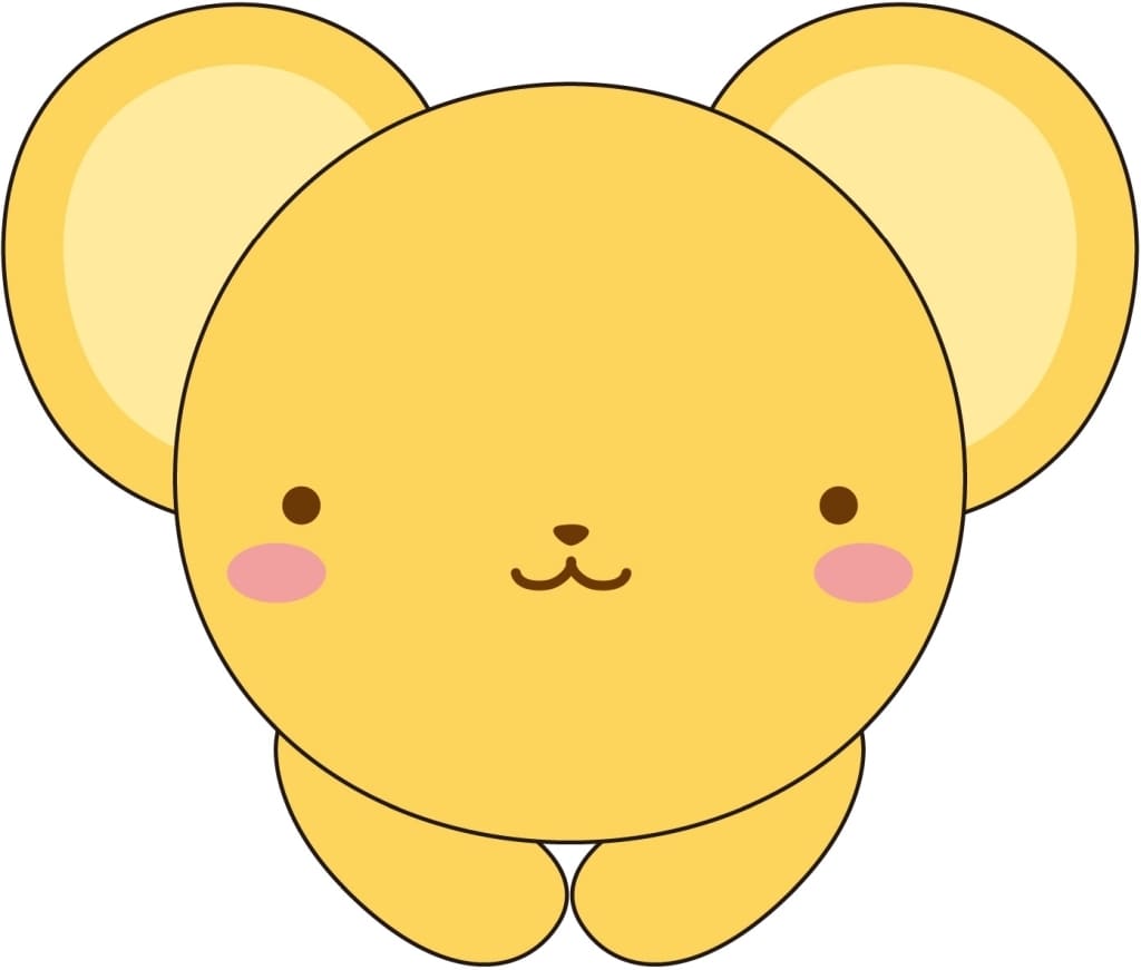 Kero-chan Hug-Chara Collection Keychain - Cardcaptor Sakura: Clear Card Arc - Approx. 90 mm (Pre-owned, Max Limited)