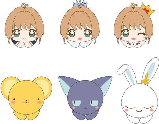 Cardcaptor Sakura: Clear Card Arc Hug-Chara Collection Keychain Mascot Full Set of 6 - MaxLimited - Approx. 90 mm (Pre-owned)