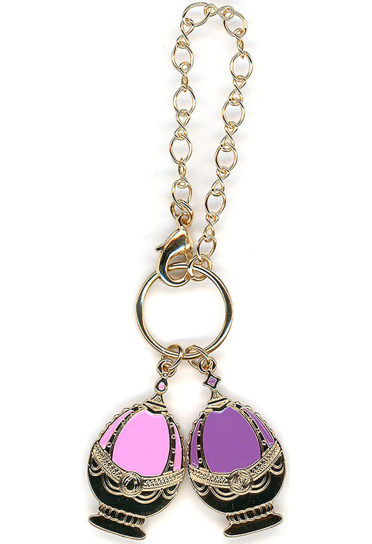 Madoka & Homura Bag Charm - Puella Magi Madoka Magica the Movie: Rebellion × Avail - Approx. 30 mm (Pre-owned)