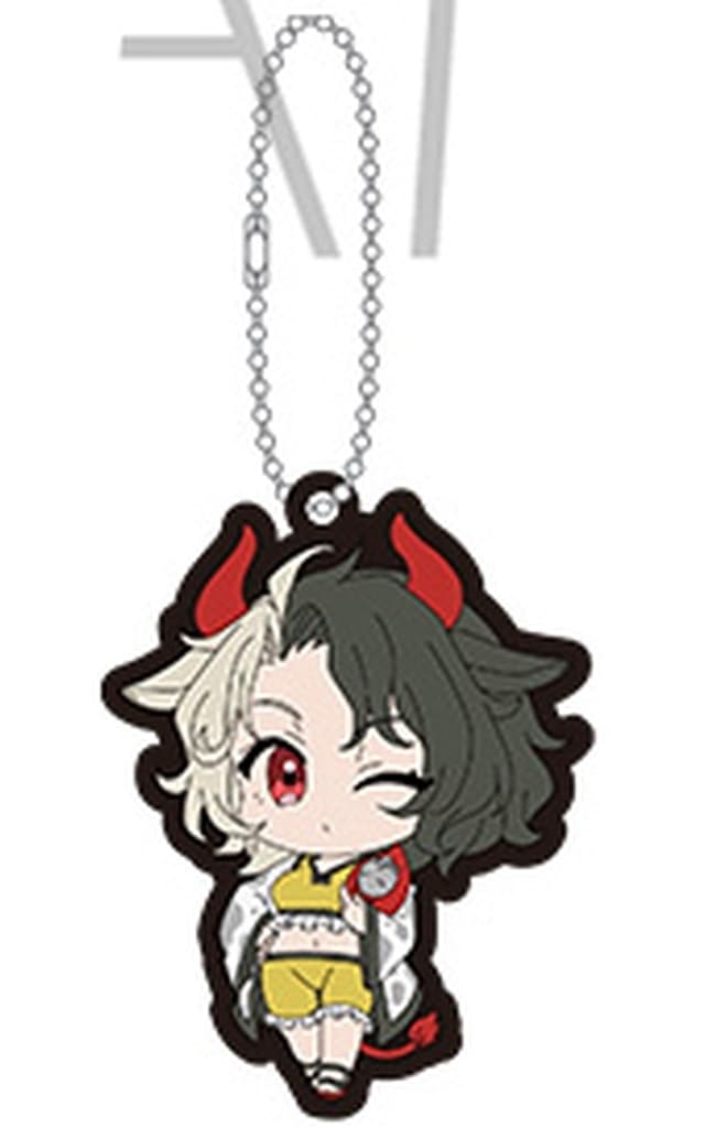 Urumi Ushizaki Rubber Keychain - Touhou Project Rubber Keyholder Collection (Movic) Approx. 6 cm x 6 cm PVC