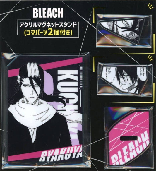 Byakuya Kuchiki Acrylic Magnet Stand with 2 Movable Frame Parts - Bleach - Height Approx. 70 mm (Pre-owned)