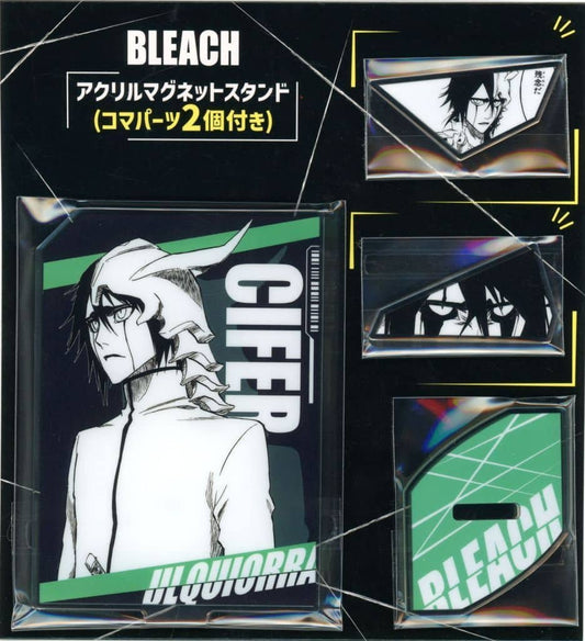 Ulquiorra Cifer Acrylic Magnet Stand with 2 Movable Panel Parts - BLEACH - Shueisha - Approx. 70 x 100 x 50 mm (Pre-owned)