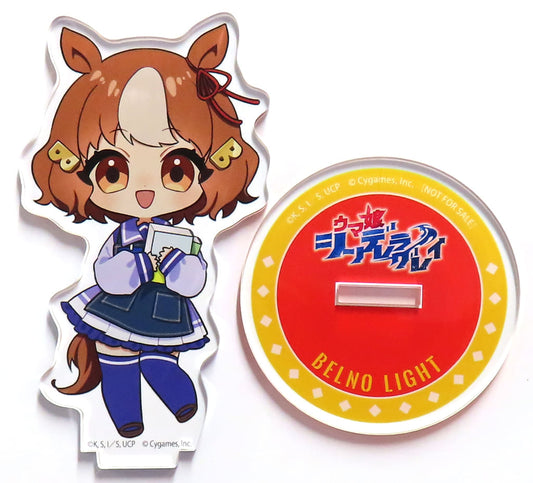Belno Light Acrylic Stand - Umamusume: Cinderella Gray - Animate Point Exchange Prize (Approx. 80 x 90 mm) - Pre-owned
