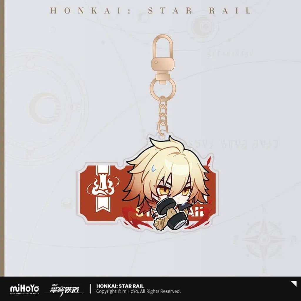 Modis Pam's Exhibition Room Series Keychain - Honkai: Star Rail