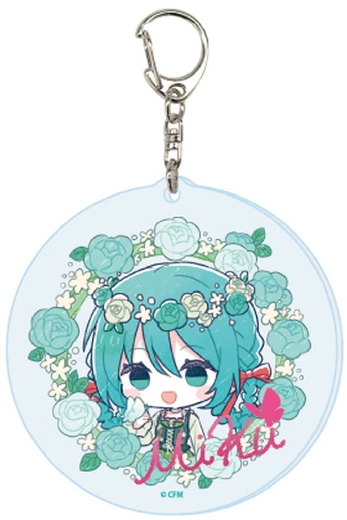 Hatsune Miku Piapro Characters Acrylic Keychain - Picnic ver. (GraffArt Illustration, A3) 65mm Pre-owned