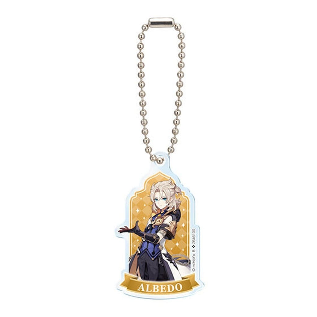 Albedo Genshin Acrylic Charm 05