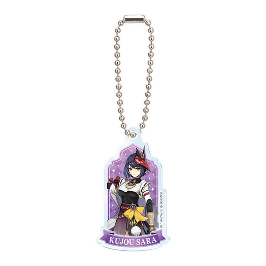 Genshin Impact Kujou Sara Acrylic Charm 05 Keychain