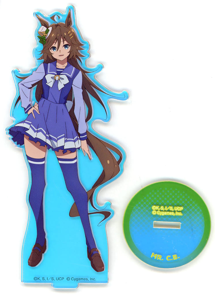 Mr. C.B. Aurora Acrylic Stand - Umamusume: Cinderella Gray (Movic) — Approx. 9×17 cm — Pre-owned