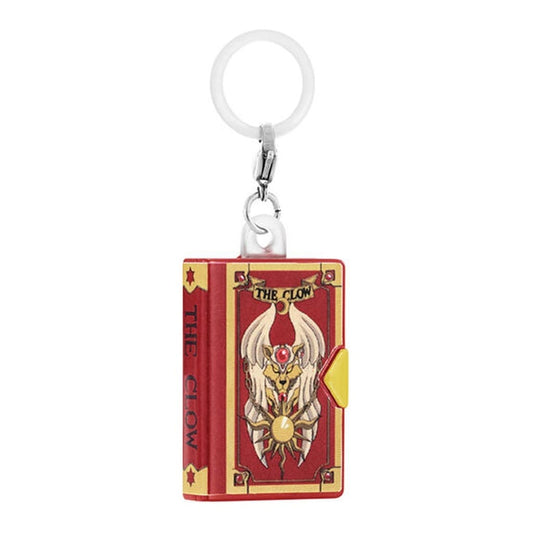 Clow Card Book Keychain - Cardcaptor Sakura Mejirushi Accessory 2 (Bandai, Approx. 30 mm)