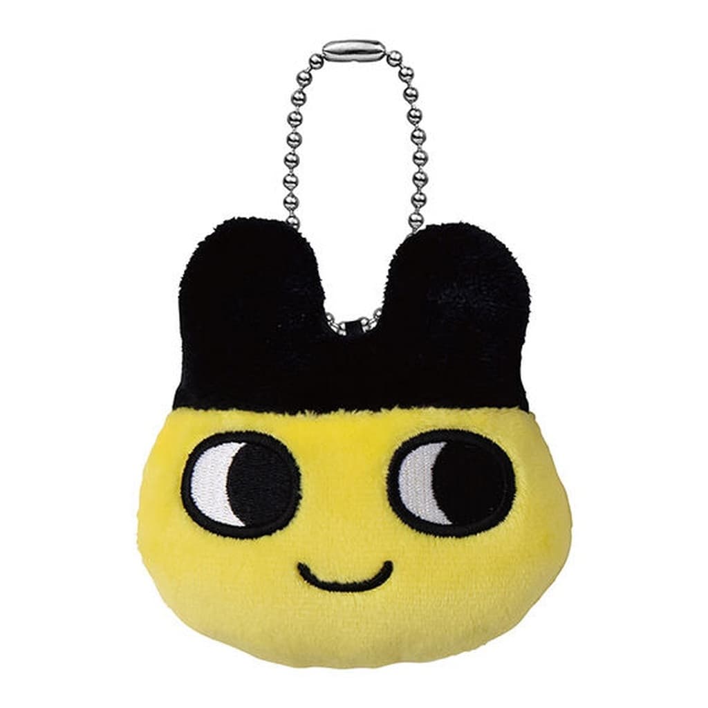 Mamecchi Tamagotchi Face Plush Keychain