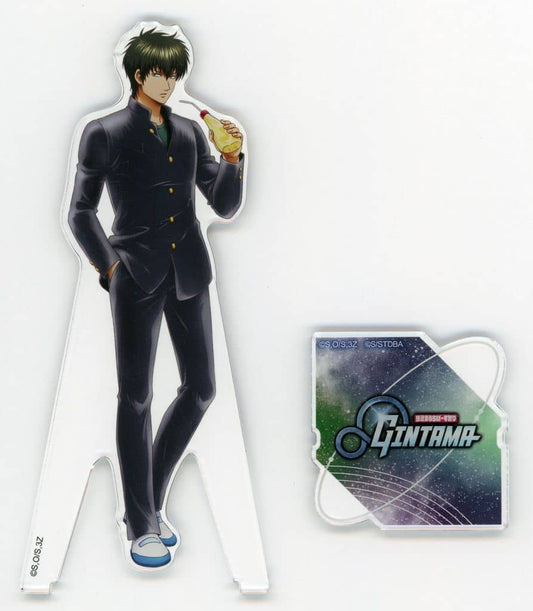 Toshiro Hijikata Acrylic Stand - Gintama / 3-Z Ginpachi Sensei - Bandai Namco Pictures (Pre-owned, Approx. 103 x 149 mm)