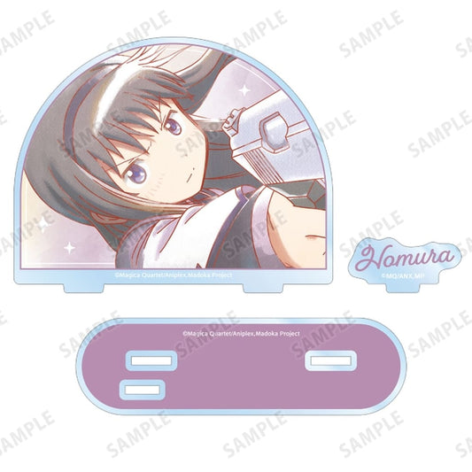 Homura Akemi (Magical Girl) Ani-Art aqua label Vol.4 Parts-Attached BIG Acrylic Stand - Puella Magi Madoka Magica the Movie: Rebellion - ARMA BIANCA (Pre-owned)