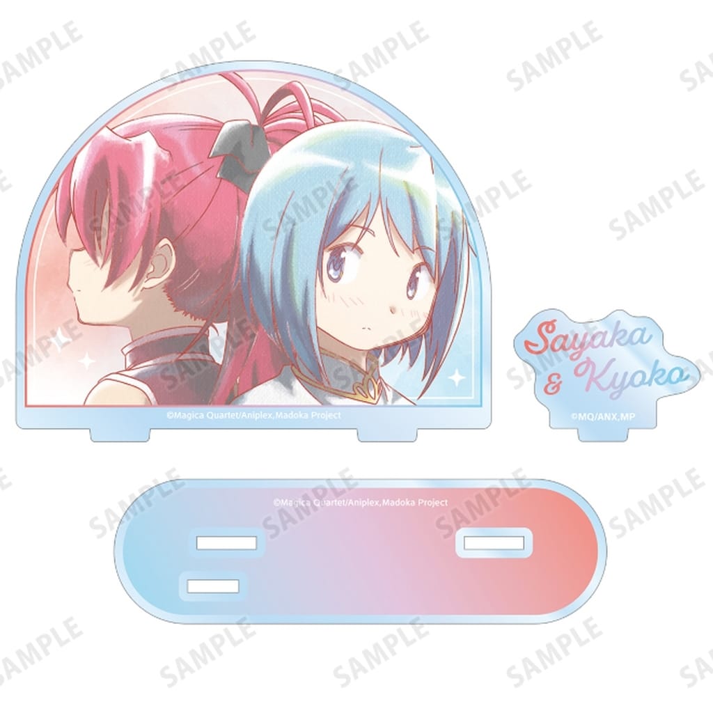 Sayaka Miki & Kyoko Sakura Ani-Art aqua label Vol.4 Parts-Attached BIG Acrylic Stand - Puella Magi Madoka Magica Bilibili World 2025 Goods (ARMA BIANCA) Pre-owned