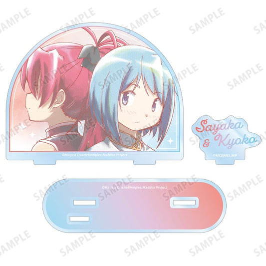 Sayaka Miki & Kyoko Sakura Ani-Art aqua label Vol.4 Parts-Attached BIG Acrylic Stand - Puella Magi Madoka Magica Bilibili World 2025 Goods (ARMA BIANCA) Pre-owned