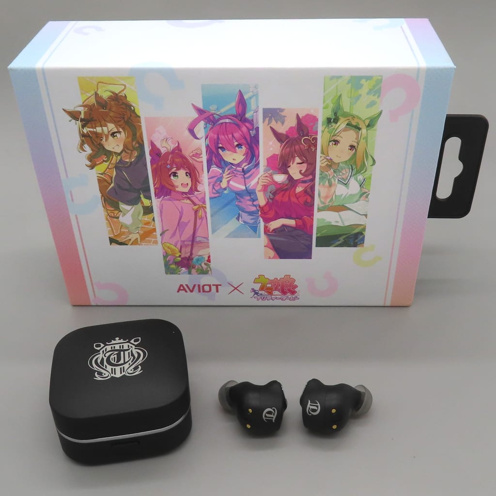AVIOT TE-Q3-UPD True Wireless Earbuds - AVIOT × Umamusume Pretty Derby Collaboration (Cygames, Pre-owned)