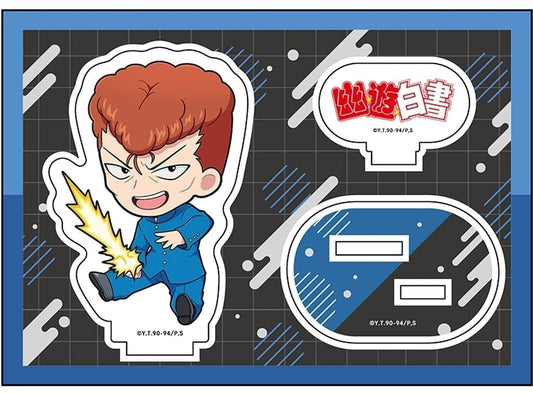 Kazuma Kuwabara Petanko Acrylic Figure - Yu Yu Hakusho - Penguin Parade - Approx. 120 x 85 mm