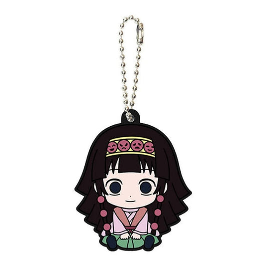 Alluka Zoldyck Rubber Keychain from Hunter x Hunter Capsule Rubber Mascot Vol.6 by Bandai, Approx. 6 cm