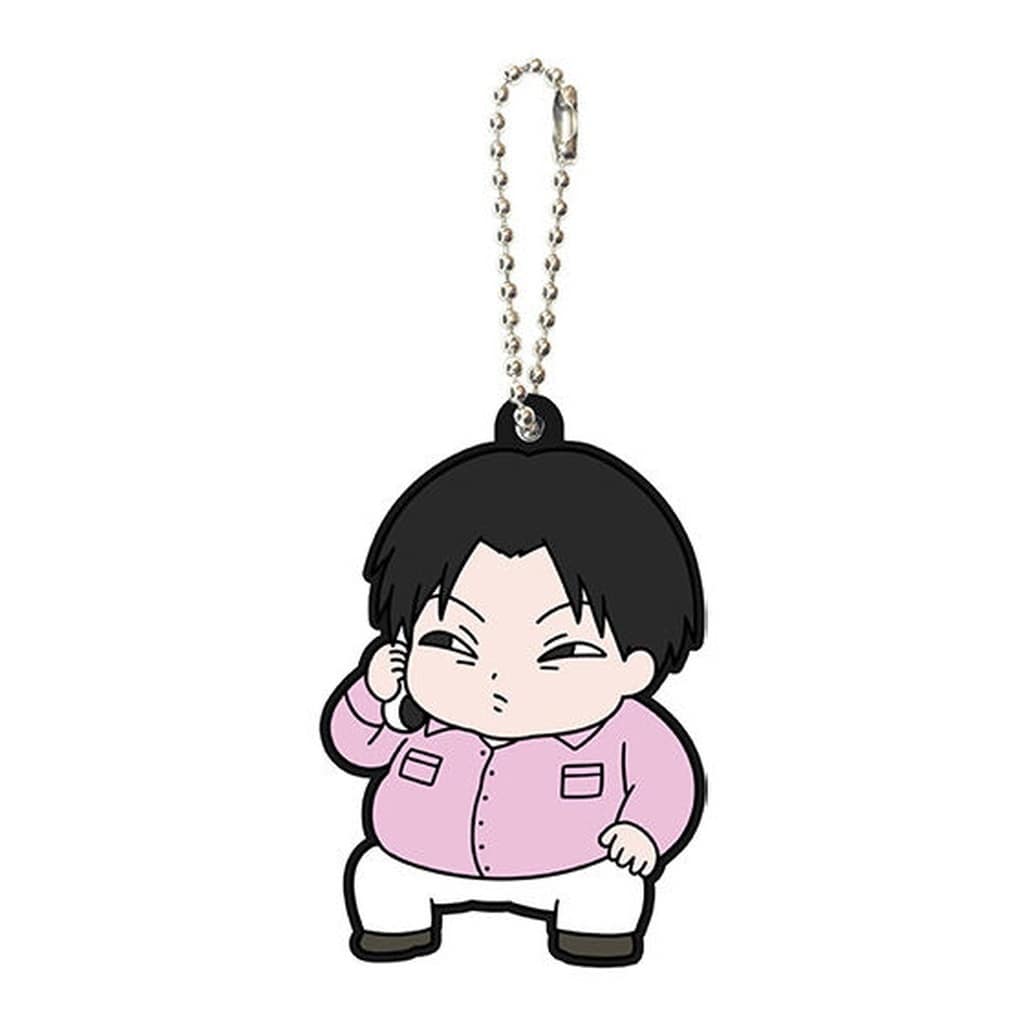Milluki Zoldyck Hunter x Hunter Capsule Rubber Mascot Vol. 6 Keychain by Bandai, Approx. 6 cm, Pre-Owned