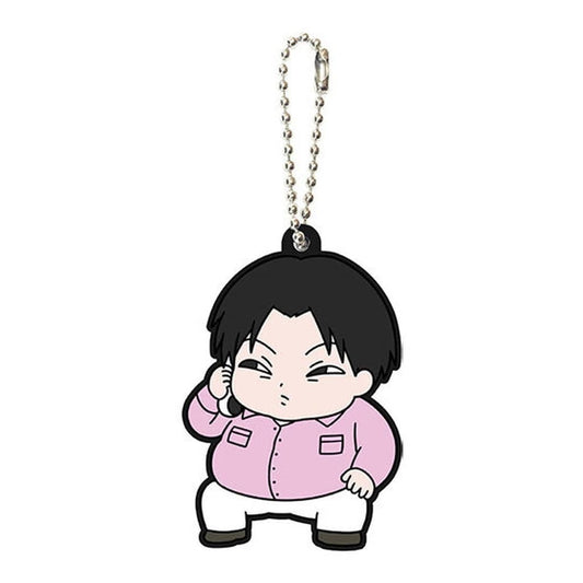 Milluki Zoldyck Hunter x Hunter Capsule Rubber Mascot Vol. 6 Keychain by Bandai, Approx. 6 cm, Pre-Owned