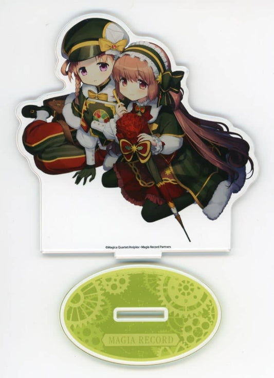 Satomi Toka & Hiiragi Nemu Holy Night ver. Acrylic Stand - Puella Magi Madoka Magica POP UP SHOP 7th Anniversary (A3, Pre-owned), No. 34