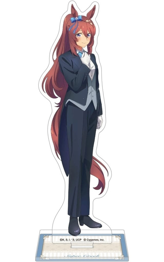 Super Creek Acrylic Stand - Umamusume: Cinderella Gray - Movic 9×17cm Pre-owned Acrylic Character Stand