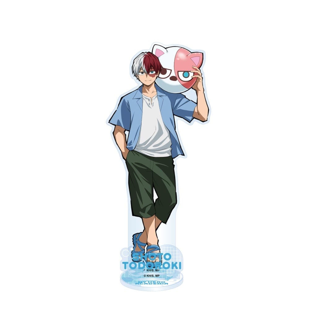 Shoto Todoroki Acrylic Stand Animal Beach Ball Ver. - My Hero Academia (Toho, Approx. 81 x 165 mm)