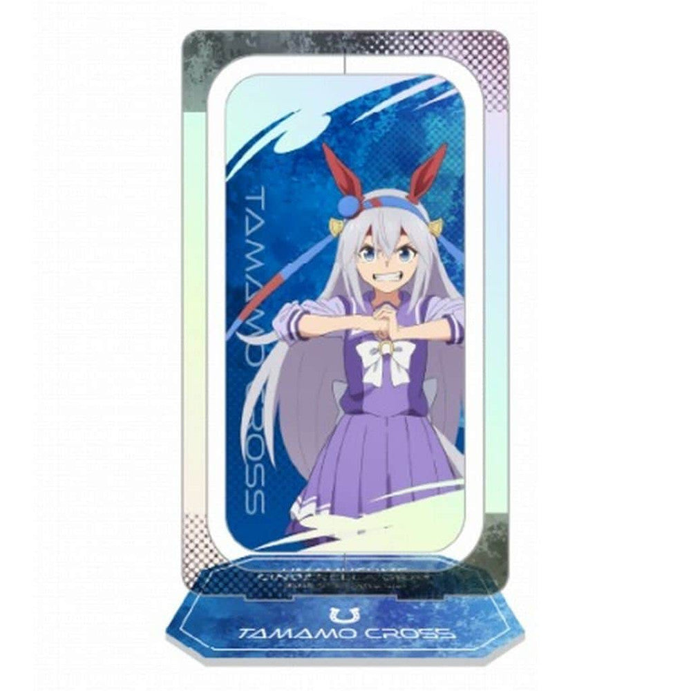 Tamamo Cross Rotating Acrylic Stand - Umamusume: Cinderella Gray - Tapioca Brand - Assembled H12.3cm (4.8in) - Pre-owned
