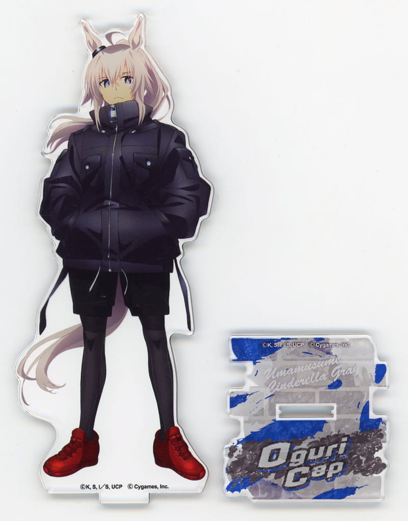 Oguri Cap Acrylic Stand - Umamusume: Cinderella Gray POP UP SHOP -rebellious style- (Happinet, 150×85mm)