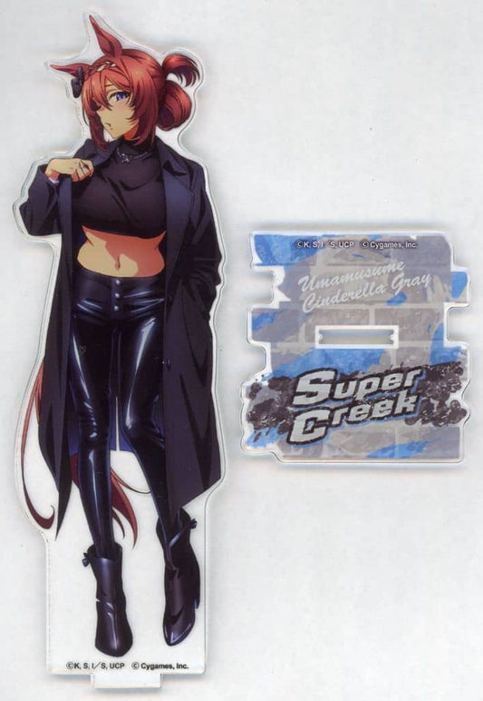 Super Creek Acrylic Stand - Umamusume: Cinderella Gray POP UP SHOP -rebellious style- (Happinet) 150×85mm