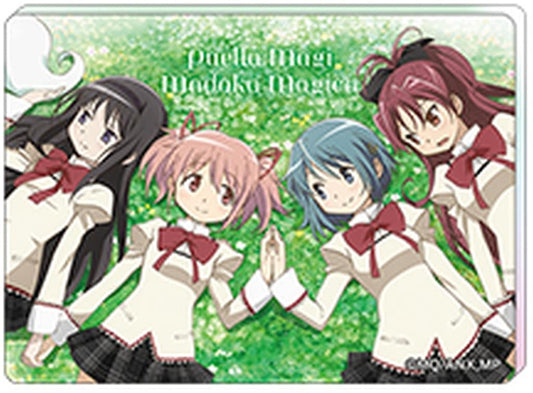 Puella Magi Madoka Magica Noble Art Collection Acrylic Stand (A: Group) - Movic - Approx. 6.8 x 4.9 cm (Pre-owned)