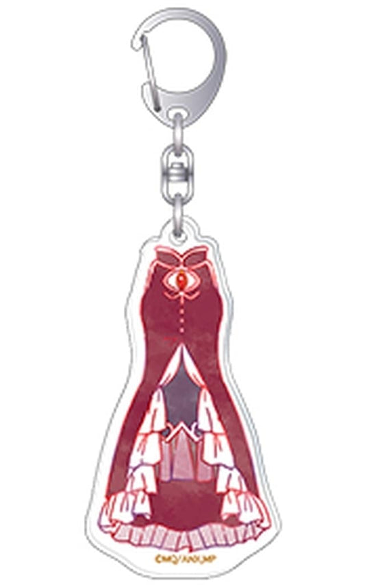 Kyoko Sakura Acrylic Keychain - Puella Magi Madoka Magica Movic Pre-owned Approx. 6 x 7 cm