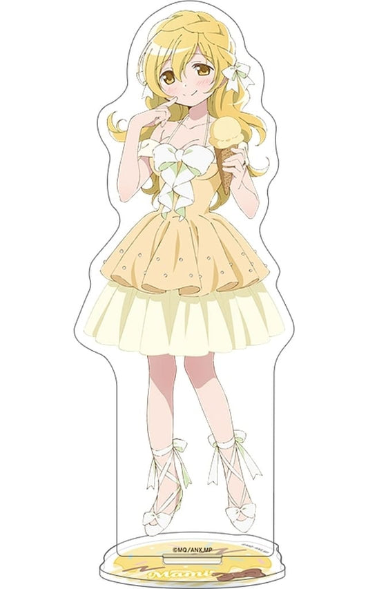 Mami Tomoe Acrylic Stand (ice cream PARTY) - Puella Magi Madoka Magica - Movic - Height Approx. 19 cm