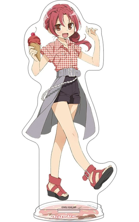 Kyoko Sakura Acrylic Stand - Puella Magi Madoka Magica (ice cream PARTY) Movic, Height Approx. 19 cm