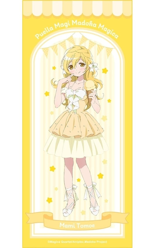 Mami Tomoe Ice Cream PARTY Sports Towel - Puella Magi Madoka Magica (Movic) Approx. 90 x 40 cm - Pre-owned