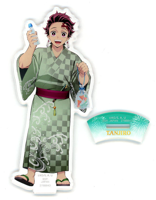 Tanjiro Kamado Acrylic Plate with Stand - Demon Slayer: Kimetsu no Yaiba - Banpresto - Approx. 15 cm