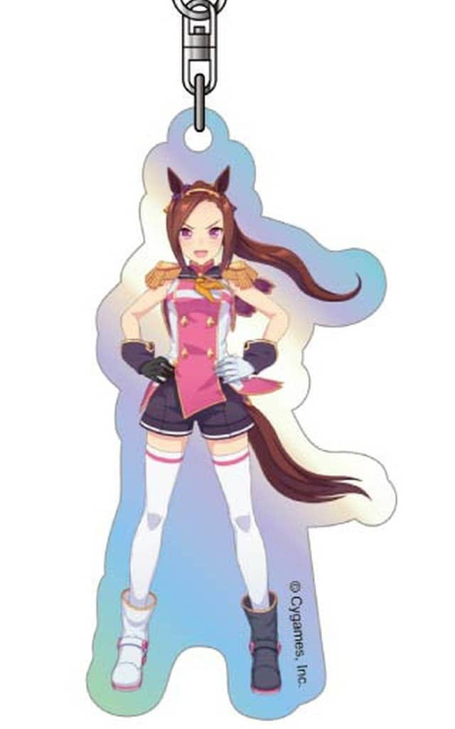 Sakura Bakushin O Aurora Acrylic Keyholder - Umamusume: Pretty Derby C BOX (Hase-Pro / Bandai, approx. 65×38×3mm)