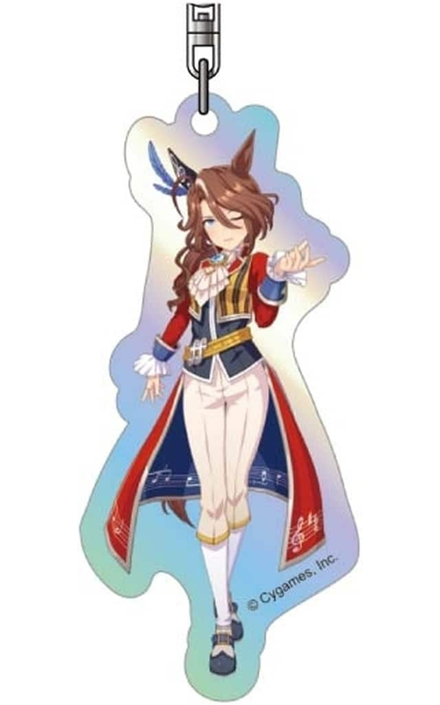 Aurora Acrylic Keychain C BOX - Umamusume: Pretty Derby Official Goods (Hasepro × Bandai) 65×38×3mm