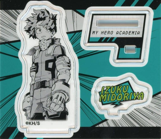 Izuku Midoriya Acrylic Figure Collection "HEROES" Die-cut Front Acrylic Stand - Height Approx. 52 mm - (Shueisha) - My Hero Academia