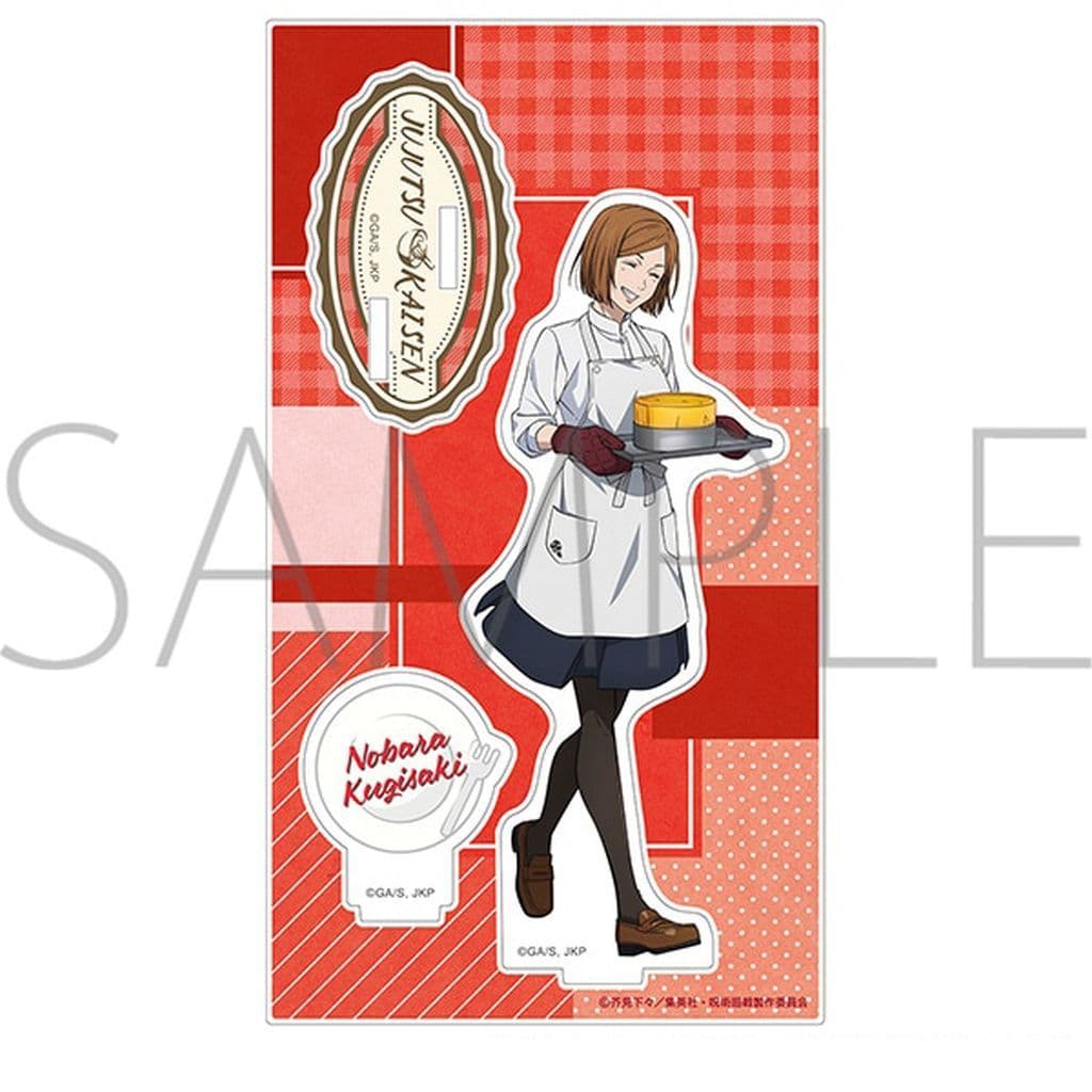 Nobara Kugisaki Acrylic Stand - Cooking Class Ver. - Jujutsu Kaisen (Season 2) - Movic - Approx. 10 x 18 cm (Pre-owned)