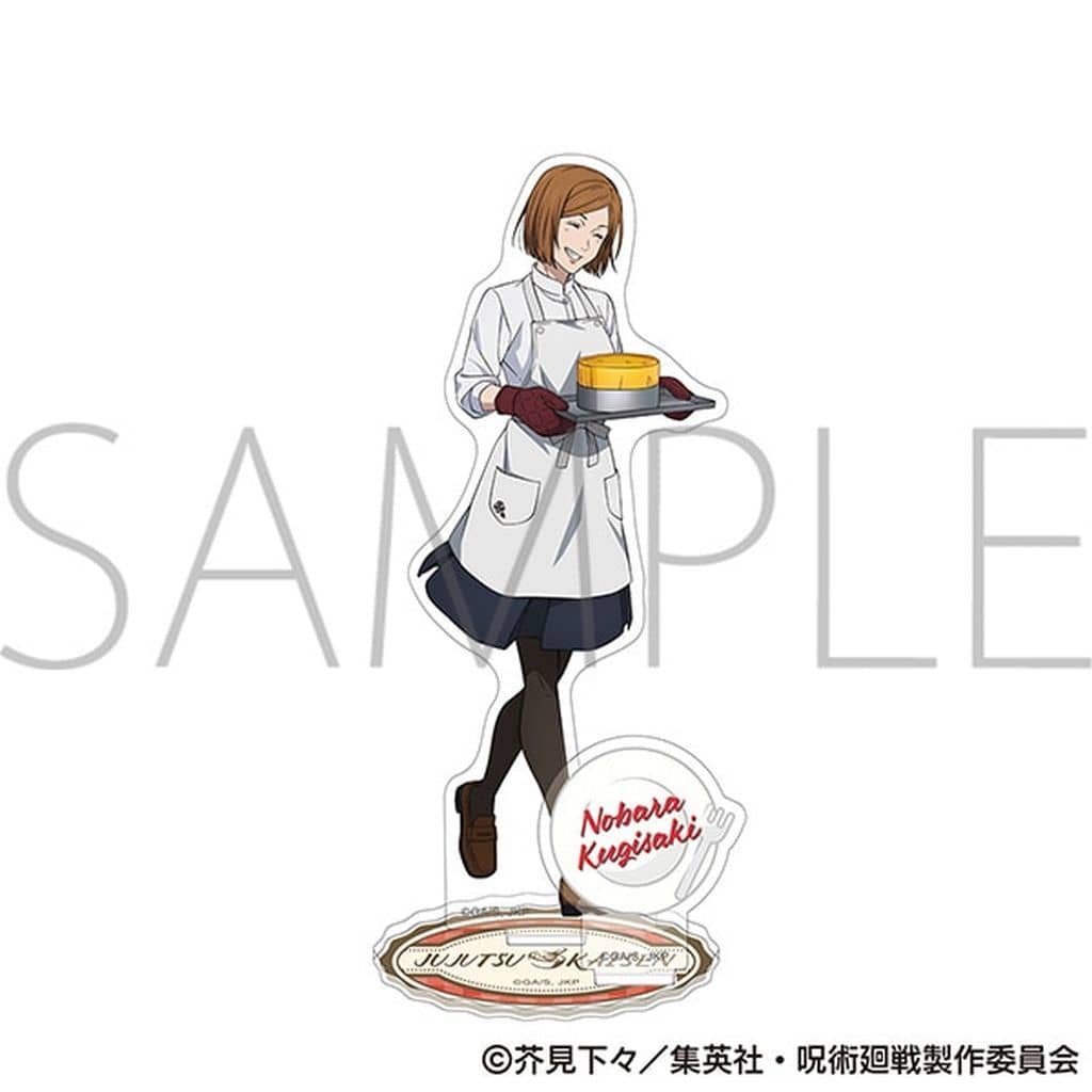 Nobara Kugisaki Acrylic Stand - Cooking Class Ver. - Jujutsu Kaisen (Season 2) - Movic - Approx. 10 x 18 cm (Pre-owned)