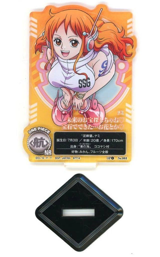 Nami One Piece Acrylic Stand, Straw Hat Store G Prize