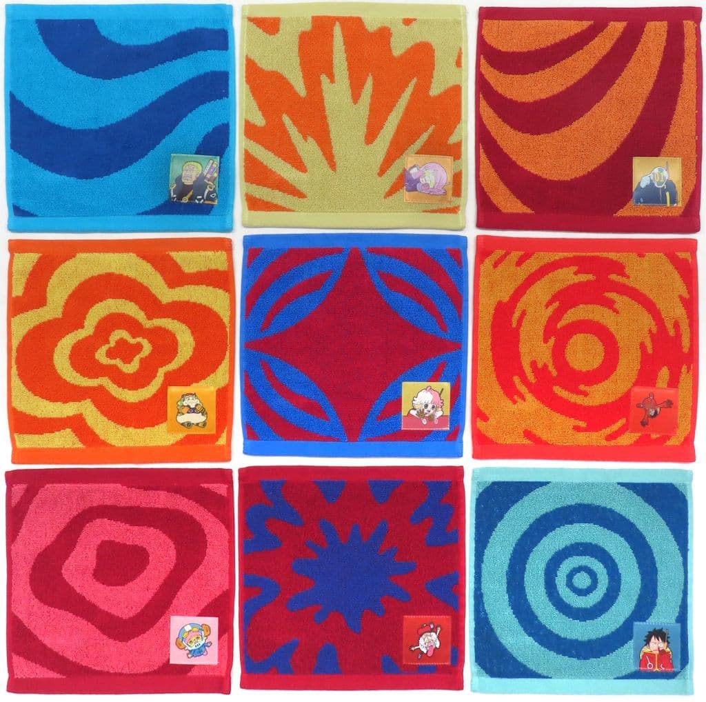 One Piece Egghead Jacquard Towel H Prize 9-Piece Set