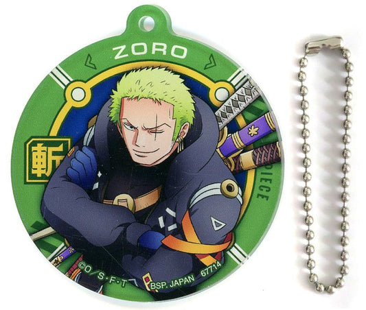 Roronoa Zoro Straw Hat Store Acrylic Charm – One Piece J Prize