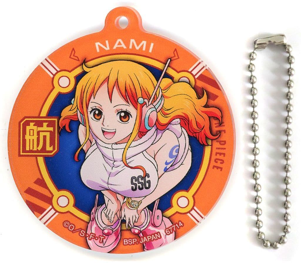 Nami Straw Hat Store Collaboration Acrylic Charm, One Piece J Prize