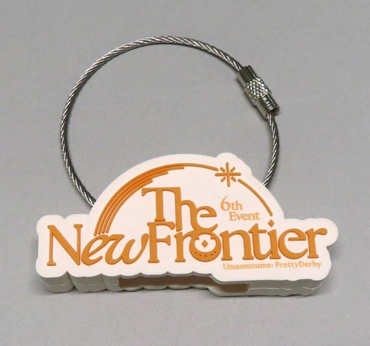Logo Official Silicone Band Holder (6th EVENT The New Frontier — Autumn Performance Ver.) — Umamusume Pretty Derby — Cygames — W60×H28mm (Used)