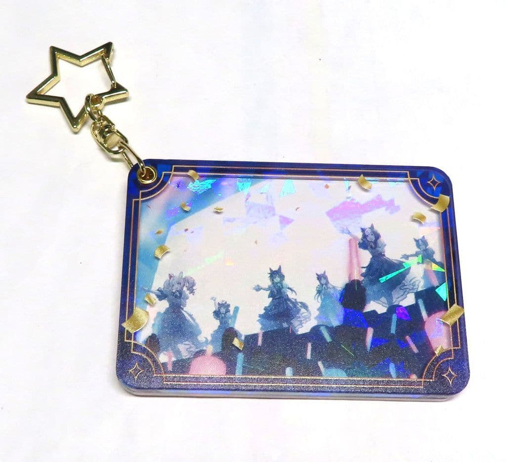 Umamusume: Pretty Derby Concept Art Hologram Acrylic Keychain - 6th EVENT The New Frontier (Autumn Ver.) - Cygames Official Merchandise