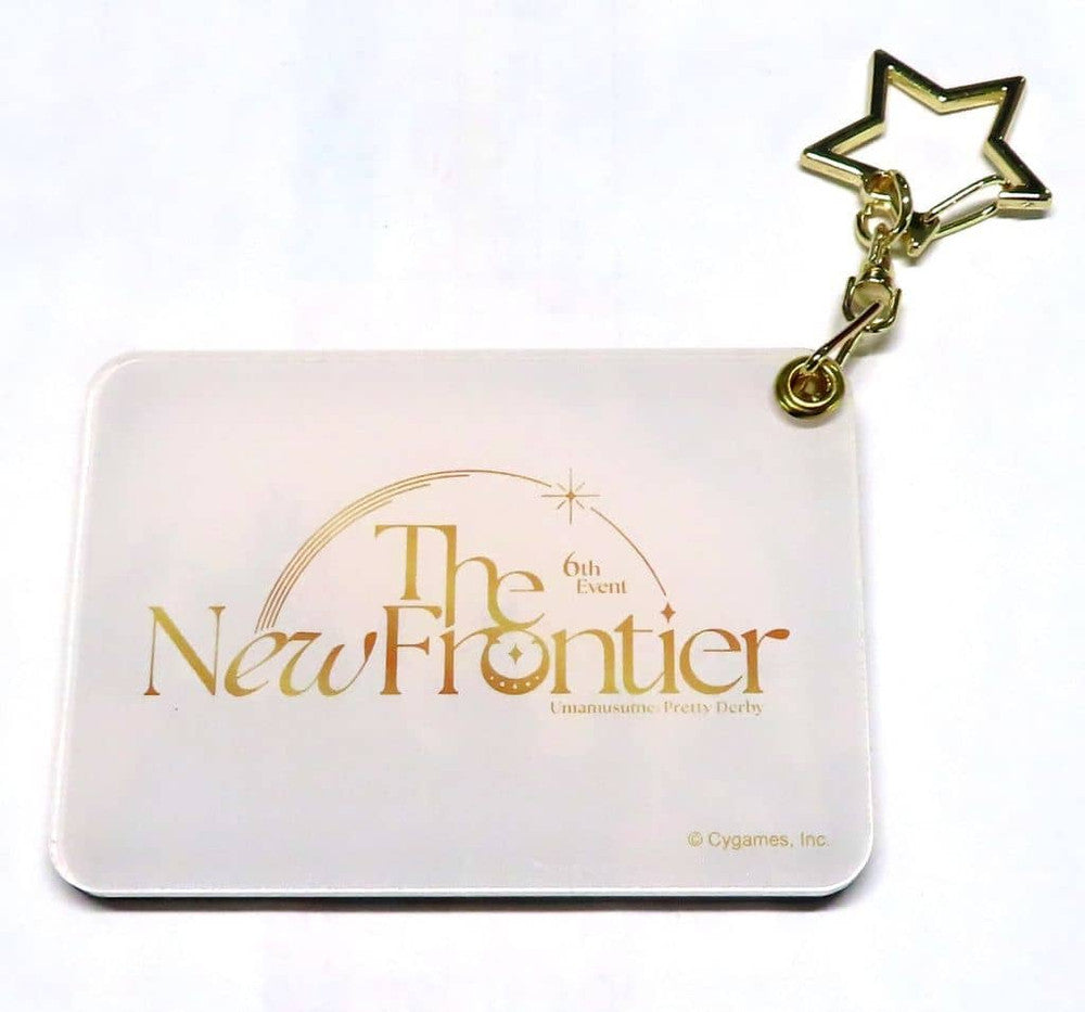 Umamusume: Pretty Derby Concept Art Hologram Acrylic Keychain - 6th EVENT The New Frontier (Autumn Ver.) - Cygames Official Merchandise